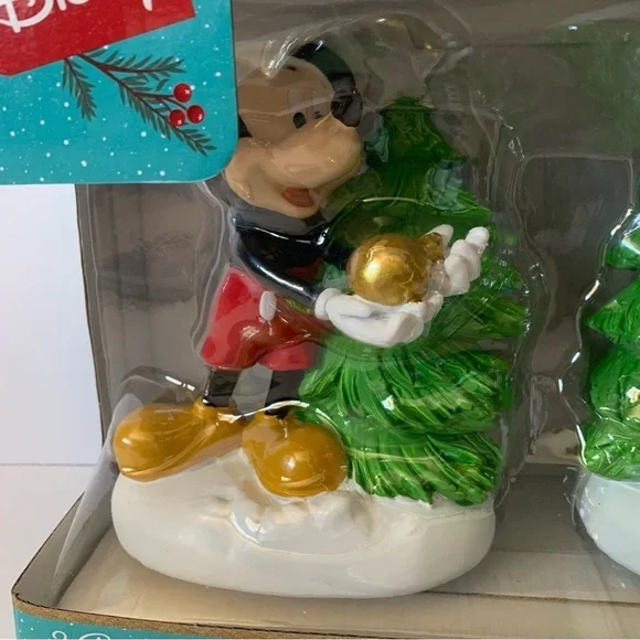 NIB. DISNEY Mickey & Minnie 6inch Figurine Set